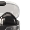 Miniatyrbillede 4 af 8: Sprog Oversætter Earbuds Bluetooth 5.3 Understøtter 144 Sprog Trådløs Oversætter Earphone med Transparent Etui Sort