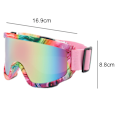 Pikkukuva 2 / 5: Goggle Motocross Tuulen ja Pölyn Suojaavat Aviator-Lasit Lumilautailulasit
