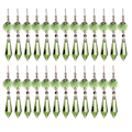 Miniatyrbillede 1 af 5: Lysekrone Icicle Krystal U-Drop Prismer til Bryllup, 37mm