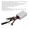 Miniatyrbillede 8 af 8: 36V 48V 15A 6 Mosfets Controller Aluminiumlegering Motor Controller til Elektrisk Cykel Tilbehør