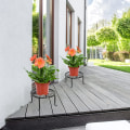 Miniatyrbild 8 av 8: Blomstpall växtstativ, för inomhusbalkong utomhusträdgård