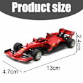 Pikkukuva 2 / 5: Bimeko Formula-auton malli lafali F1 LAFHA Kilpa-auton malli 1:43 formula-seosmalliauto heiluri