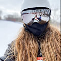 Miniatyrbilde 5 av 5: Snøbrett skibriller, beskyttelse anti-tåke over brillene snøbriller