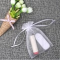 Miniatyrbilde 6 av 7: Klar organza smykke med snøring