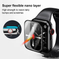 Miniatyrbilde 6 av 8: 2 stk. Kompatibel med Apple Watch herdet glass skjermbeskytter