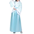 Miniatyrbillede 6 af 6: Børne Antik Kostume Kvinde Hanfu Tang Kostume Qin Dynasti Forår og Efterår Krigende Stater