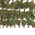 Miniatyrbillede 5 af 8: Kunstig hækhegn simulering udvidelig solbeskyttelse vandtæt kunstig topiary hæk plante til have begonia blad