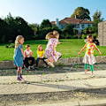 Miniatyrbillede 3 af 5: Dobbelt hollandsk springtov Perle springtov Segmenteret