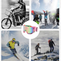 Pikkukuva 5 / 5: Goggle Motocross Tuulen ja Pölyn Suojaavat Aviator-Lasit Lumilautailulasit