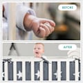 Miniatyrbillede 6 af 8: Babynest sengkant til baby seng hovedbeskyttelse