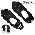 Miniatyrbillede 1 af 6: Jernplade Sne Anti-Slip Crampons Udendørs 24 Pigge
