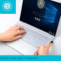 Miniatyrbild 5 av 8: USB-fingeravtrycksläsare, liten, bärbar, 0,5 s, 360° detektering, dator-USB-fingeravtryckslogg för Windows 10 11 för PC-bärbar dator