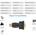 Miniatyrbillede 8 af 8: USB til RS232-adapter med chipset, USB til DB9-serielkonverter