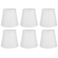 Pikkukuva 2 / 8: 6 kpl Modern Fabric Desktop Lampshade Chandelier Wall Light Lamp Cover for Home Decoration