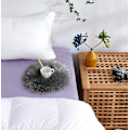 Miniatyrbilde 4 av 5: Fluffy teppe til soverom, rund stol pute