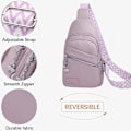 Pikkukuva 4 / 6: Rintapussi, crossbody-laukku pyöräilyyn ja matkustamiseen naisille ja miehille