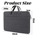 Miniatyrbillede 4 af 5: Bærbar Laptop Taske 13,3 Tommer 15,4 Tommer 15,6 Tommer Mode Notebook