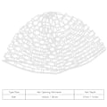 Miniatyrbilde 6 av 8: Fluefiske Landing Net Mykt Gummimesh Ørret Bass Fiske Fang og Slipp Net 50#