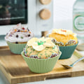 Miniatyrbild 5 av 6: Mångsidig Bakkompis, Återanvändbara Bakformar i Silikon Non-Stick Muffinsformar, Livsmedelsgodkänd Silikon BPA-fri, Ugnssäker, Diskmaskinsäker För