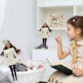 Miniatyrbild 3 av 5: Flerfärgade Barbie dockkläder supermodell för 30 cm dockor