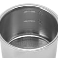 Miniatyrbillede 5 af 8: Rustfrit stål kaffefilter kurv 1 lag multi huller ikke-tryksat 4 kopper 51mm