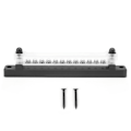 Miniatyrbilde 2 av 8: 12 Terminal Bus Bar 150A BusBar Block med Transparent Deksel for Bil Båt Marine Caravan RV