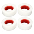 Miniatyrbilde 2 av 8: 4PCS RC dekk skum 2,2 tommer dobbelt trinn myk svamp RC bil crawler dekk skum for 1/10 1/8 RC crawler rød
