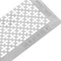 Miniatyrbillede 3 af 8: Rhinestone Maleri Lineal i Rustfrit Stål Tomme Gitre Point Drill Pen Lineal til 5D DIY140MM