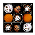 Miniatyrbild 1 av 6: Glittrande Sockerskalledekorationer, Handmålade Kvalitets Resin Halloweenprydnader, Perfekta För Día de Muertos-firanden, Splittringsfria Och
