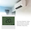 Miniatyrbillede 8 af 8: Smart Fan Coil Termostat ABS LCD Skærm Anti Interferens Intelligent Termostat til Hjem 220V