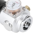 Miniatyrbilde 3 av 8: 0-90PSI CO2-regulator 3/8in rustfritt stål brus vann trykkreduksjonsventil for hjemmebrygging
