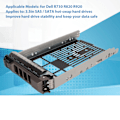 Miniatyrbillede 7 af 8: 3,5 tommer harddiskbakke Universal 3,5 tommer SAS SATA server harddiskbakke til Dell R730 R820 R920