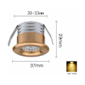 Miniatyrbild 2 av 3: 4-tums LED Gimballampor, Frostat Linsskydd, Kopparring med Aluminiumreflektor, Endast för Inomhusbruk