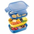 Miniatyrbilde 1 av 7: Bento-boks, matboks for voksne, rustfritt stål, for jobb skole