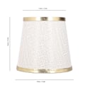 Miniatyrbillede 6 af 8: 3 stk. E14 lampeskærm tøndeform bordlampe skærm Meson installation stof soveværelse loftlampe skærm