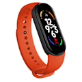 Miniatyrbilde 2 av 2: M7 Smart Armbånd Multifunksjon Silikon Dynamisk Farge Stor Skjerm Fitness Watch Band for Hjertefrekvens Søvn Overvåking Rød