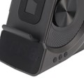 Pikkukuva 3 / 8: 3 in 1 Bluetooth-kaiutin PC ABS -herätyskello langattomalla latauksella yöpöydälle 10W harmaa