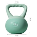 Pikkukuva 2 / 6: Pehmeä Kettlebell Naisten Kyykkyharjoitteluohjelmisto 5kg Potti Kuntosalipallot Lantion Voimaharjoittelu Hiekka Kettlebell Fitness