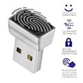 Miniatyrbild 4 av 8: USB-fingeravtrycksläsare, liten, bärbar, 0,5 s, 360° detektering, dator-USB-fingeravtryckslogg för Windows 10 11 för PC-bärbar dator