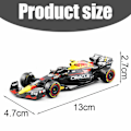 Pikkukuva 5 / 5: Bimeko Formula-auton malli lafali F1 LAFHA Kilpa-auton malli 1:43 formula-seosmalliauto heiluri