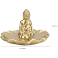 Pikkukuva 3 / 7: Buddha-patsas, jossa on reliikki kädessä, thaimaalainen Buddha Sakyamuni Buddha istuva suitsukepidike