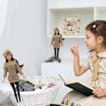 Miniatyrbild 3 av 5: Flerfärgade Barbie dockkläder supermodell för 30 cm dockor