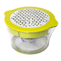 Miniatyrbild 1 av 5: Mångsidig Citruspress, Manuell Handpress med Uppgraderad Grön Rivare, Effektiv Juiceutvinning för Citroner Lime, Transparent Rivare för