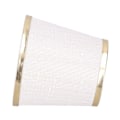 Miniatyrbillede 3 af 8: 3 stk. E14 lampeskærm tøndeform bordlampe skærm Meson installation stof soveværelse loftlampe skærm
