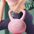 Miniatyrbilde 4 av 6: Myk Kettlebell for Kvinners Squat Treningsprogramvare 5kg Pot Dumbbell Hip Strength Training Sand Kettlebell Fitness