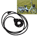 Miniatyrbilde 1 av 8: Elektrisk sykkel sykkelkraftpedal assist sensor dobbel hall integrert 12 magnetisk kraftassistansesensor tilbehør for venstre side
