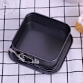 Miniatyrbild 2 av 8: Mångsidig Cheesecakeform, Ugnssäker med Non-Stick Yta, Högkvalitativt Kolstål för Perfekta Bakverk