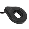 Miniatyrbilde 3 av 8: Elektrisk sykkel sykkelkraftpedal assist sensor dobbel hall integrert 12 magnetisk kraftassistansesensor tilbehør for venstre side