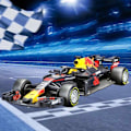 Miniatyrbild 5 av 5: Bimeko Formelbilmodell Lafali F1 LAFHA Racing Car Model 1:43 Formel legering modellbil gunga