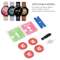 Miniatyrbilde 6 av 8: Ring Tape for å feste bakdekselglass til Samsung Galaxy Watch Active 2 for Galaxy Watch 3 bakdekselglass erstatning 4 stk